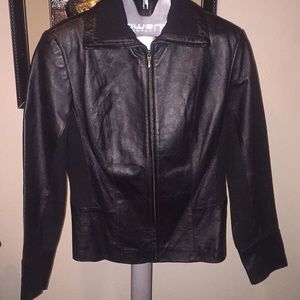 🔥🔥Coldwater Creek Leather Jacket🔥🔥